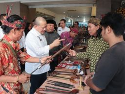 Buka Pameran Tosan Aji, LaNyalla: Keris Jati Diri Bangsa, Tertulis dalam Banyak Prasasti