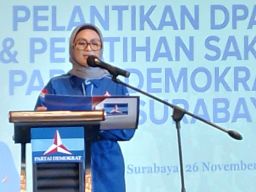 Lucy Kurniasari, Minta Kader Demokrat Surabaya Cakap Berkomunikasi di Darat Maupun Udara