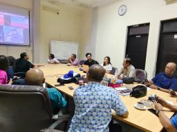 Terima Kunjungan Solidarity Rising, PWI Jatim Diskusi Sahara Barat   