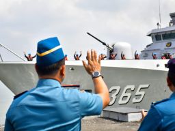 Wadan Puspenerbal Hadiri Upacara Pemberangkatan Satgas MTF TNl Konga XXVIII - 0 Unifil