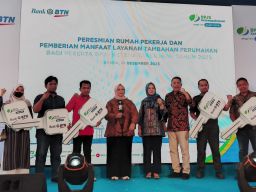 BPJS Ketenagakerjaan Meresmikan Rumah Pekerja di Gresik