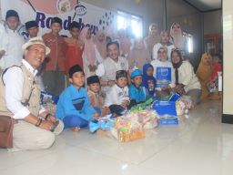 Road Show Sego Rongewu di Pasuruan, Santuni Puluhan Anak Yatim
