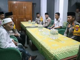 Sinergi Bersama Ulama, Kapolresta Mojokerto Silaturahmi ke Ponpes Sabilul Muttaqin