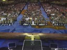 Dankodiklatal Menghadiri Perayaan Natal Nasional 2023 Bersama Presiden Jokowi