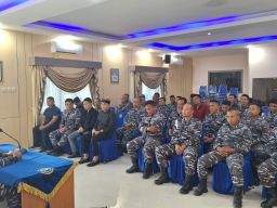 HUT Lantamal V Ke-74, Danlanal Banyuwangi Pimpin Acara Doa Bersama