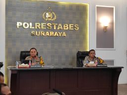 Gelar Konfrensi, Polrestabes Beber Deretan Kasus Sepanjang 2023