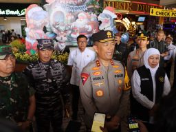 Bersama Forkompinda Kopolda Jatim Cek Moda Transportasi di Pelabuhan Tanjung Perak