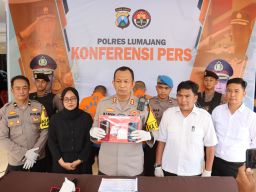 Bekuk Dua Pria Polres Lumajang Gagalkan Peredaran Sabu Seberat 50 gram