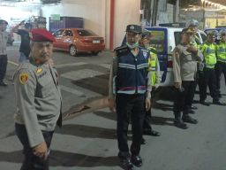 Cegah Kejahatan dan Gangster Rayon I Polrestabes Surabaya Sasar Sejumlah Titik