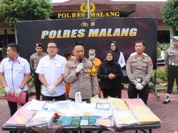 Polres Malang Selamatkan Belasan Calon Pekerja Migran Indonesia