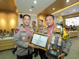 Pos Pelayanan Nataru Polres Ngawi Raih Juara Satu