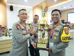 Polresta Sidoarjo Borong Tiga Penghargaan
