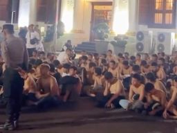 Polisi Amankan Ratusan Orang dan 66 Unit Motor