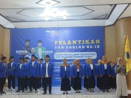 Dikukuhkan, Ketua PMII Raden Segoro: Kader Harus Siap Tantangan, Jangan Baperan