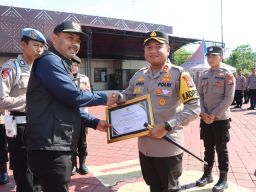 Sukses Atasi Gesekan Perguruan Silat, Polres Ngawi Terima Penghargaan 