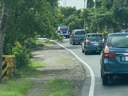 Siswa Dikmata Pusdiktek Lattek Kolone Konvoi