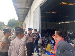 Amankan Gudang Logistik KPU, Polisi Siagakan Personel 24 Jam 