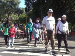 Sosialisasi Kamseltibcarlantas Wujud Peduli Terhadap Disabilitas 