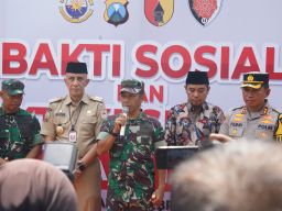Bulan Bhakti TNI-Polri digelar Serentak di Wilayah Korem Bhaskara Jaya