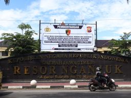 Polres Nganjuk Ingatkan Masyarakat Tidak Menghalangi Pelaksanaan Pemilu 2024