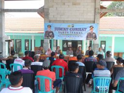 Polres Mojokerto Ajak Masyarakat Untuk Sukseskan Pemilu 2024