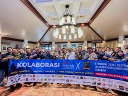 Kolaborasi dengan Apkrindo, Polrestabes Surabaya Sosialisasi Program Maknyos MakBleG 