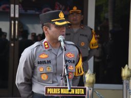 Turut Sukseskan Pemilu Damai, Polres Madiun Kota Apresiasi Masyarakat 