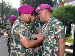 Pejabat Utama Kodiklatal Hadiri Upacara Serah Terima Jabatan Danpasmar-2