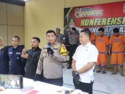 Polresta Sidoarjo Tangkap Pencuri Mobil Pick Up