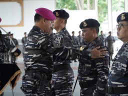 Letjen TNI Marinir Nur Alamsyah Pimpin Sertijab Tiga Komandan di Kodiklatal 