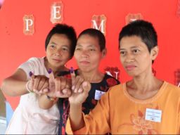 Ratusan Penghuni Liponsos Keputih Gunakan Hak Pilih 