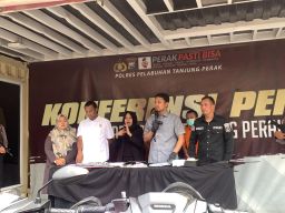 Komplotan Curanmor Berhasil Dibekuk Polres Pelabuhan Tanjung Perak 