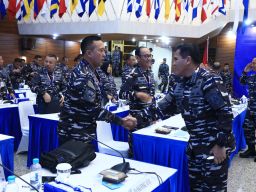 Laksma TNI May Frangky Pasuna Sihombing Hadiri HUT Pemadam Kebakaran ke-105