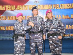 Letkol Marinir Martin Mangasi Suwono Manurung Jabat Wadan Puslatdiksarmil