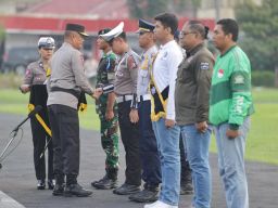 Polda Jatim Apel Gelar Pasukan Operasi Keselamatan 2024