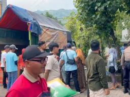 Gandeng Sejumlah Pihak Satgas Pangan Polres Magetan Gelar Operasi Pasar