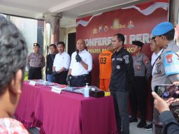 Tersangka Percobaan Pencurian dengan Kekerasan di Minimarket Dibekuk Polres Pasuruan Kota