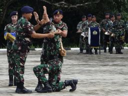 Di Tanah Melayu, Wadan Kodiklatal Resmi Buka Pendidikan Dikmata TNI AL Angkatan 44