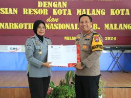 Polresta Malang Kota Teken MoU dengan Lapas Perempuan Kelas IIA