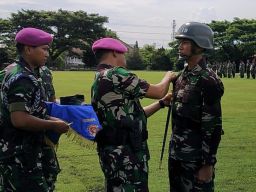 119 Dikmaba TNI AL Mengikuti Pendidikan Kejuruan Marinir