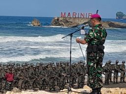 Sukses Latih Prajurit TNI AL Berjiwa Komando, Dankodikmar Beri Pesan Begini 