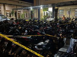 Puluhan Motor di Probolinggo Diamankan Polisi 
