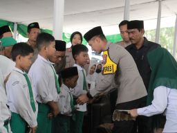 Pondok Ramadan, Kapolres Jember Beri Motivasi Siswa SMK Islam Bustanul Ulum 