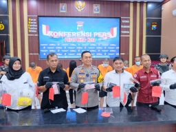 Polres Blitar Kota Bongkar TPPU Modus Prostitusi Online di Dua Lokasi 