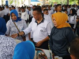 Menjelang Lebaran, Dankodiklatal Gelar Bazar Murah 
