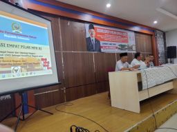 Anggota Komisi V DPR RI dari Fraksi PKS Sosialisi Empat Pilar Kebangsaan 