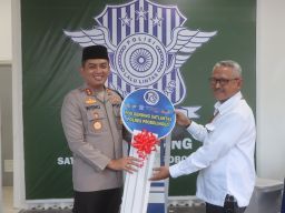 Kapolres Probolinggo Resmikan Pospol Gending 