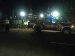 Mudik Lebaran 2024, Polres Tulungagung Patroli di Perumahan 