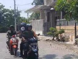 Babinsa Bersama Tiga Pilar Woro-woro Ingatkan Warga 