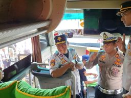 Terminal Bus Tawang Alun Disambangi Kapolres Jember 
